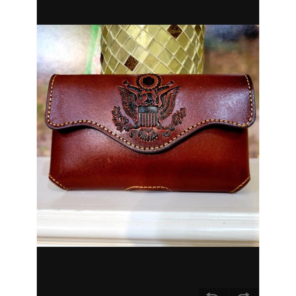 Montana West Leather Phone American Eagle Belt Loop Phone Case For Medium Phone